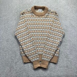 VINTAGE Frederick & Nelson Sweater Mens XL Orlon Acrylic Knit Crewneck Chunky‎